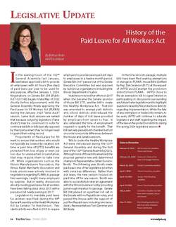 Magazine page with Brittan Bolin image